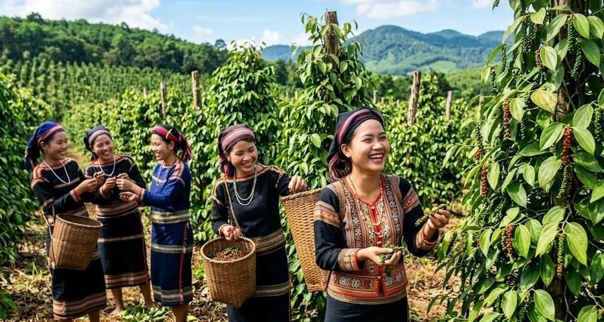 vùng trồng hồ tiêu việt nam